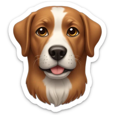 dog doente sticker