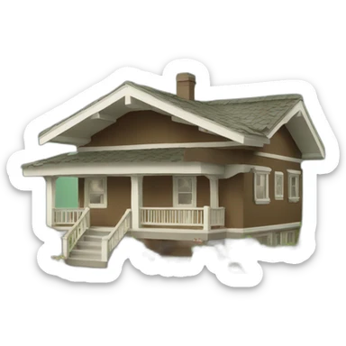 Bungalow sticker