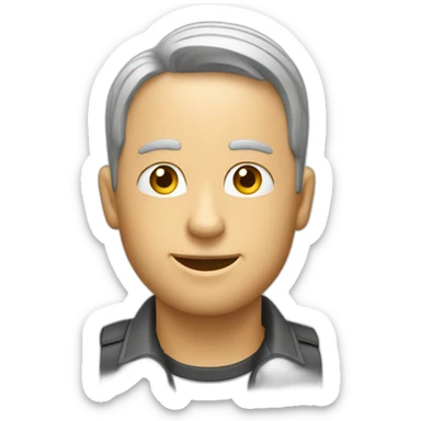 maletin con dinero sticker