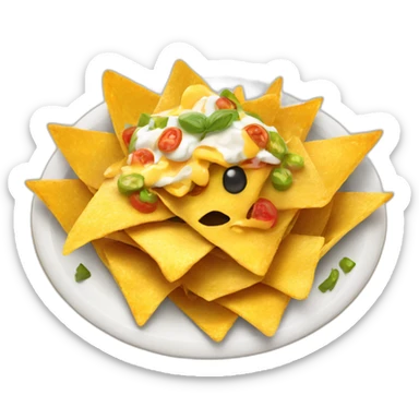 nachos sticker