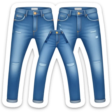 Jeans sticker