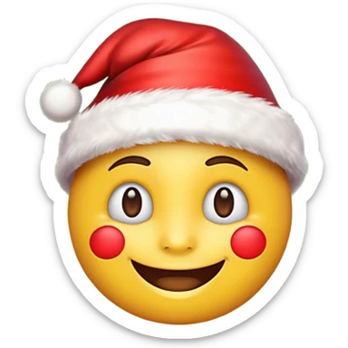 emoji for x-mas sticker