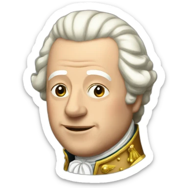King George III sticker