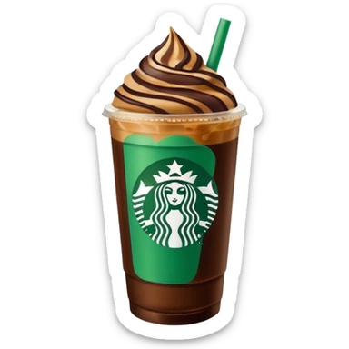 Starbucks iced coffee with Dubai chivalry bar with green filling and burn Khalifa  sticker