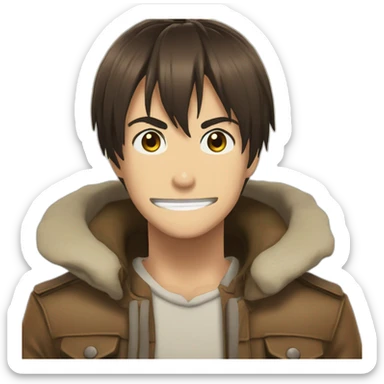Eren Jaeger sticker