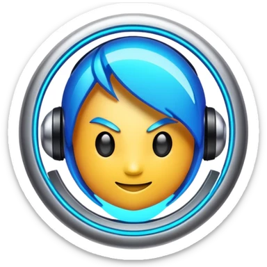 Make a Gaming logo and then put some Robotic background design with it then put my name SAYUTI at the front of the Game sticker