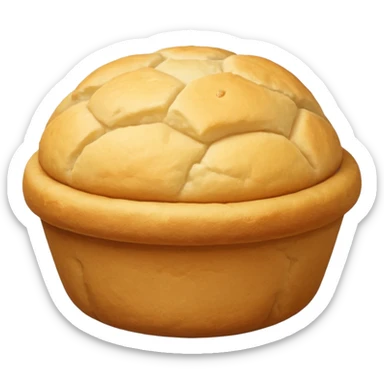 Pao de queijo pequeno sticker