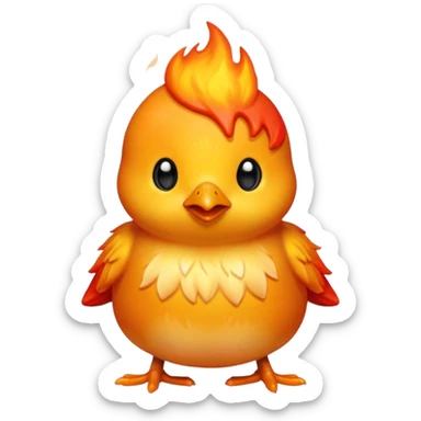 🔥+🐥+💦 sticker