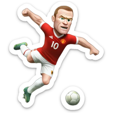 wayne-rooney-overhead-kick sticker