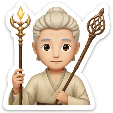 maestro zen mago magico sticker