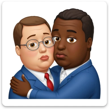P diddy kissing peter griffin sticker