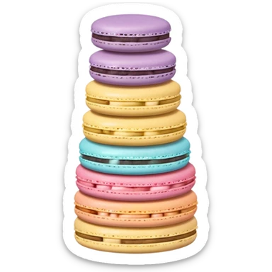 Macaron Tower sticker