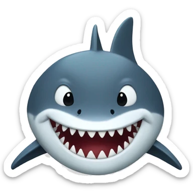 Shark sticker