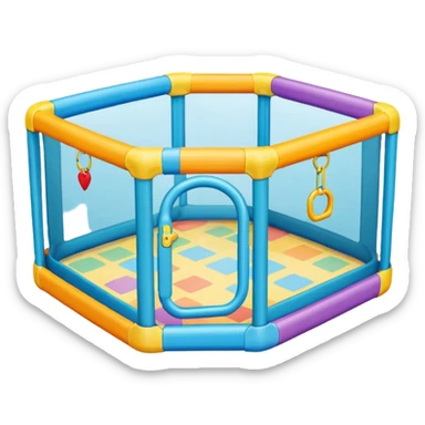 Playpen sticker