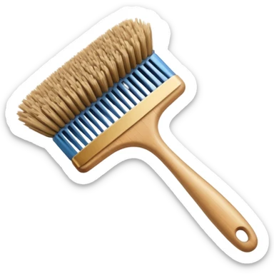 Bristle Cleaning Brush sticker