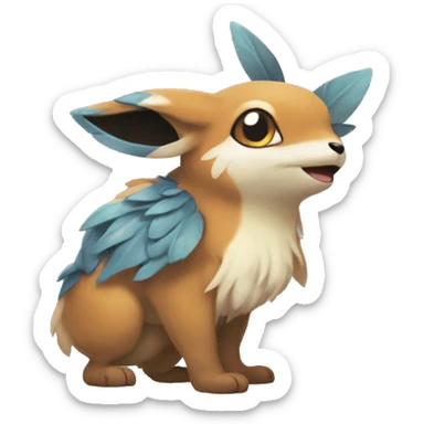 🐩🎈🦊😭 pokemon  sticker