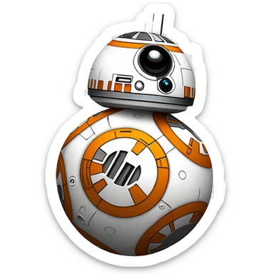 star wars bb-8 sticker