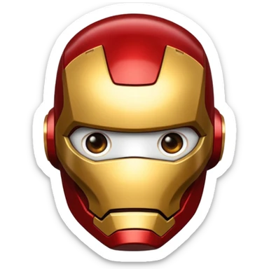 Ironman emoji sticker