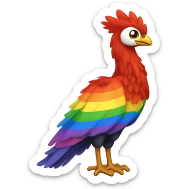 Fénix gay sticker