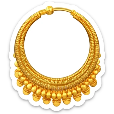 Jhumka sticker