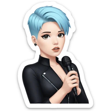 halsey if i can’t have love i want power sticker