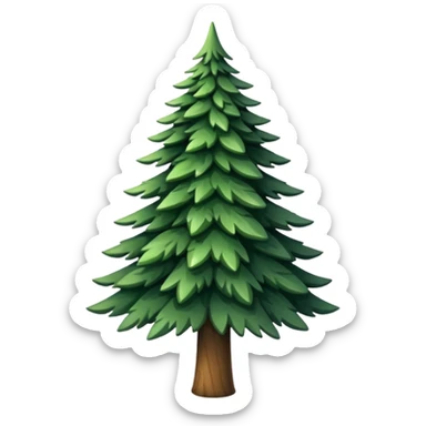 Fir sticker