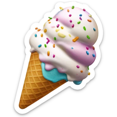 ice cream sticker