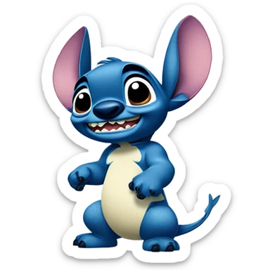 stitch from lilo and stitch disney sticker