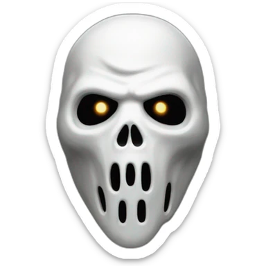 Ghost de call of duty sticker