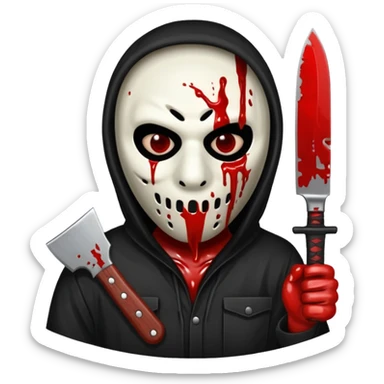 skib skib 67 slasher sticker