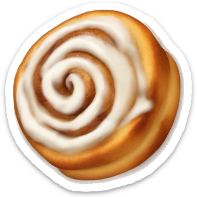 Cinnamon roll sticker