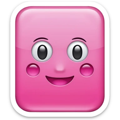 rectangulo rosado sticker