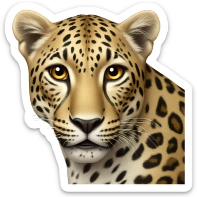 Leopard  sticker