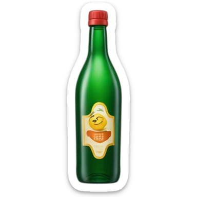 Bottle of Buchanan sticker