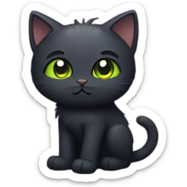 Spooky Kitty sticker