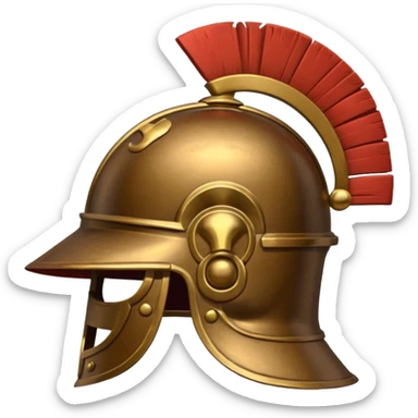 rome helmet sticker