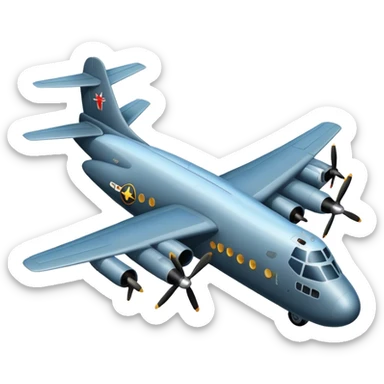 bomber plane sticker