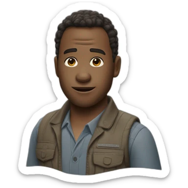 Owen dans Jurassic World sticker
