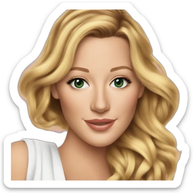 Blake Lively Betty Buzz sticker