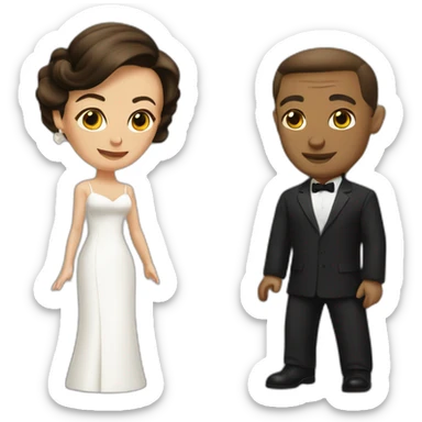  Mr. AND MRS. SMITH sticker