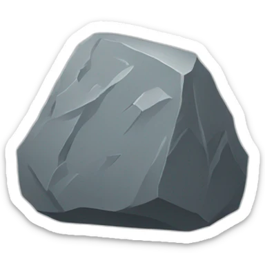 Granite rock sticker