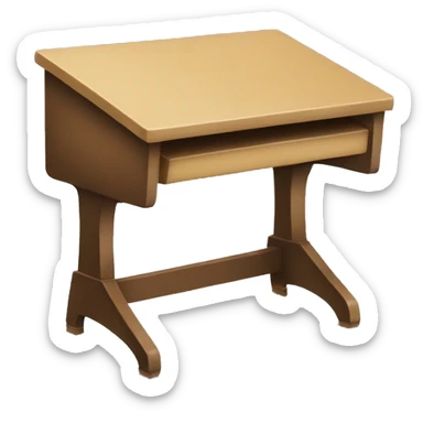 school desk sticker