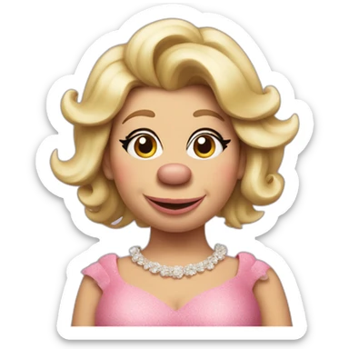 miss piggy sticker