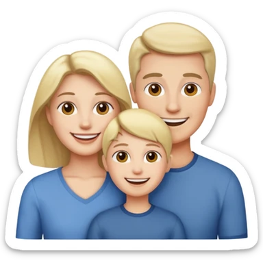 pasando tiempo con mis padres sticker