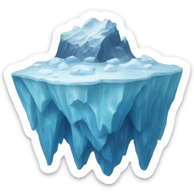 iceberg sticker