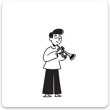 Trumpet sticker