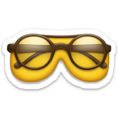 Chaussure lunettes sticker