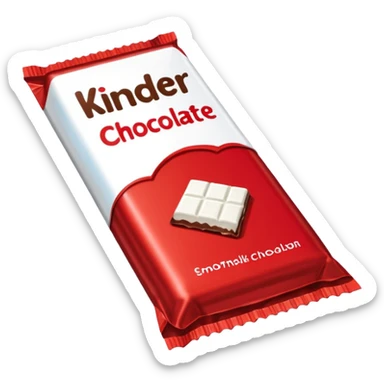 Le chocolat Kinder  sticker
