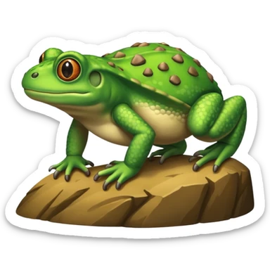 bufo hillclimbing sticker