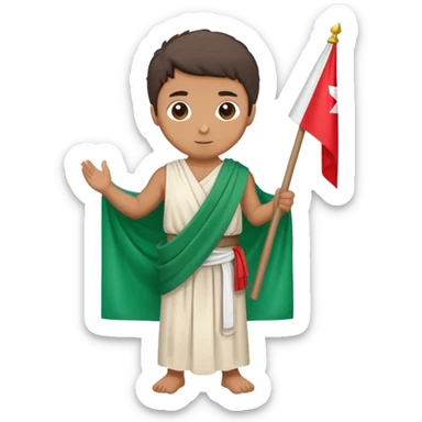 Greek wirh syria flag sticker